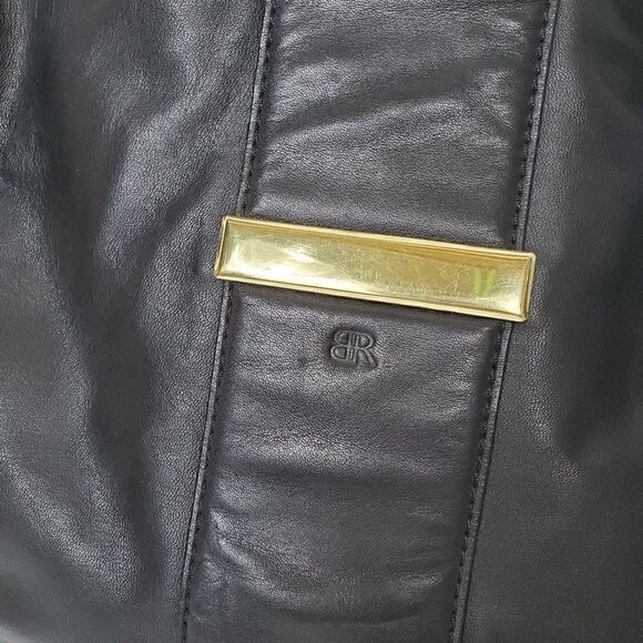 Banana Republic Leather Black Hobo Bag - Picture 5 of 11